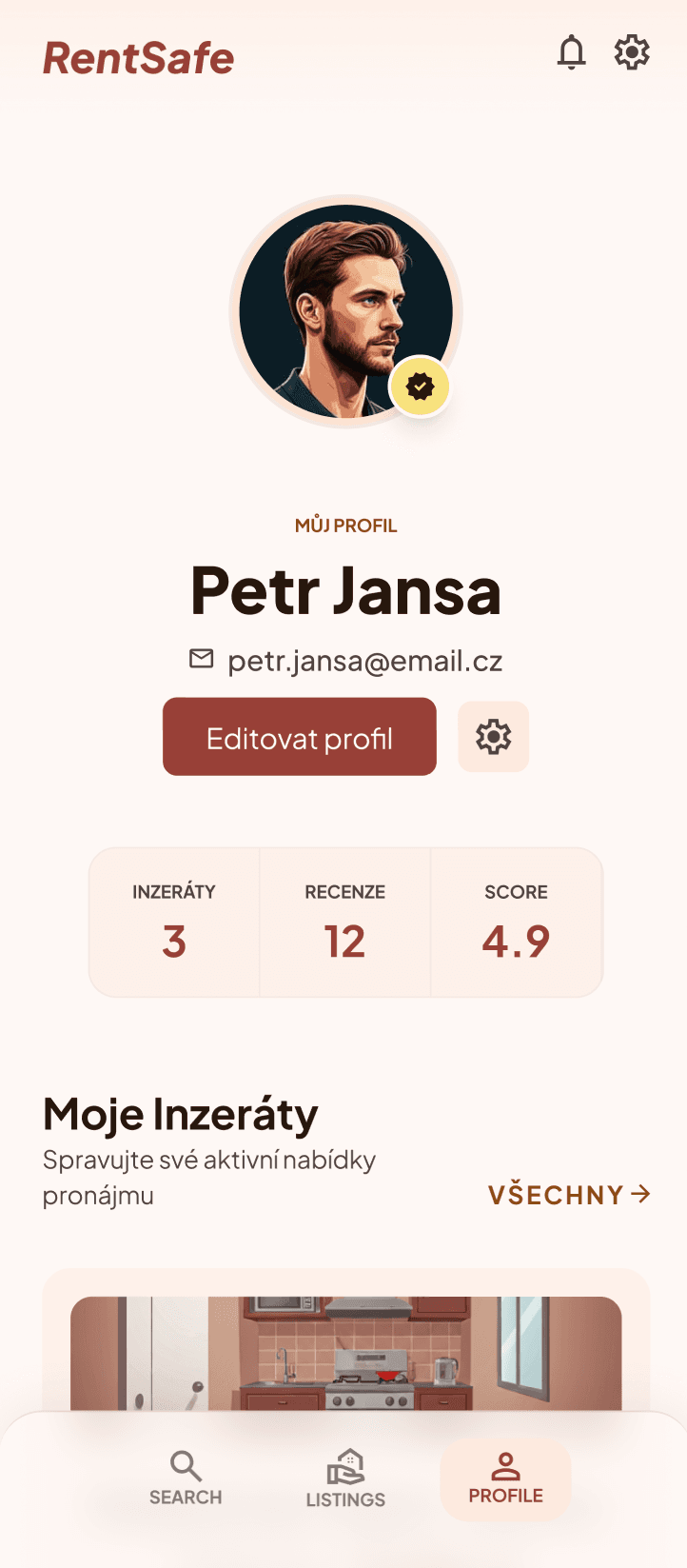 Your personal profile